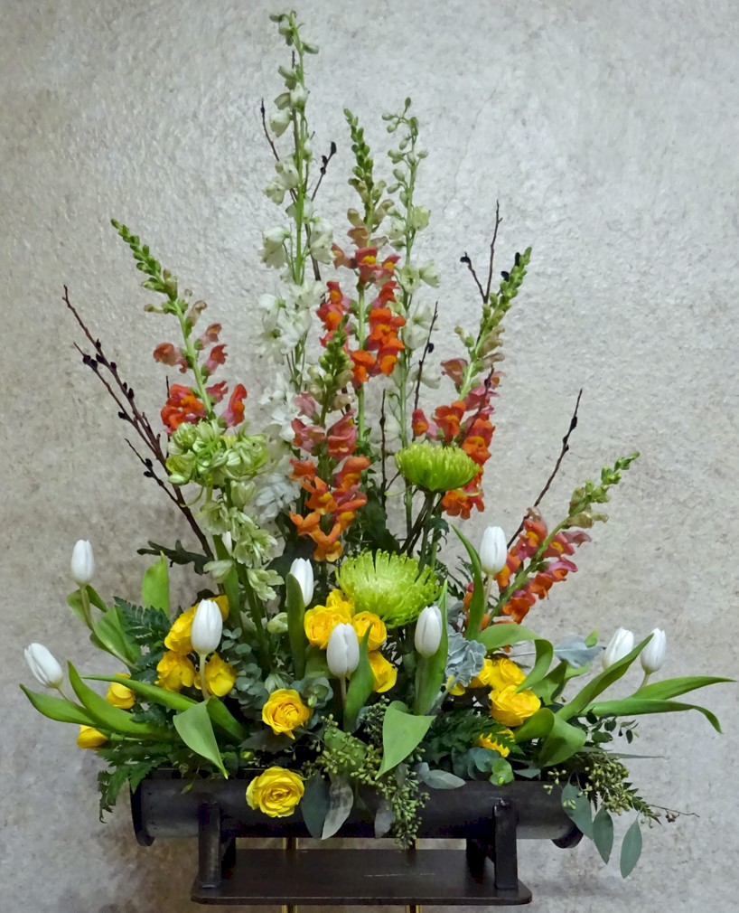 Flowers from Rick and Patt, Sarah, and Marjorie Hustead