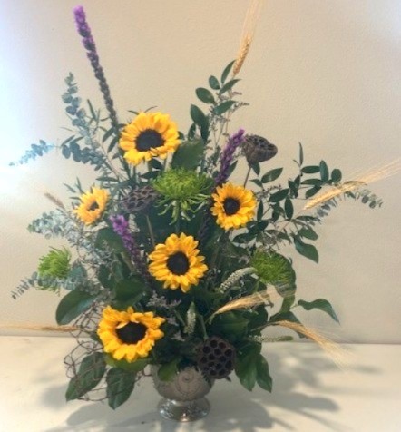 Flowers from Joe and Betty Barrie Families