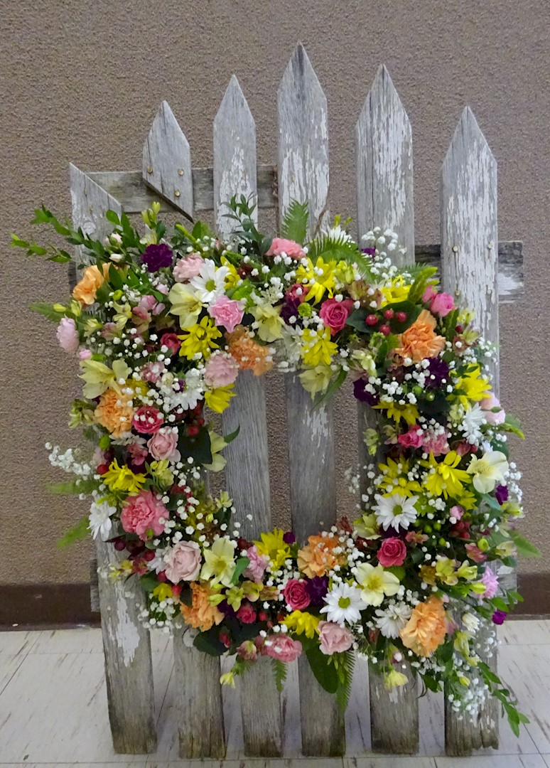 Flowers from Sharla, Gerald, and their family