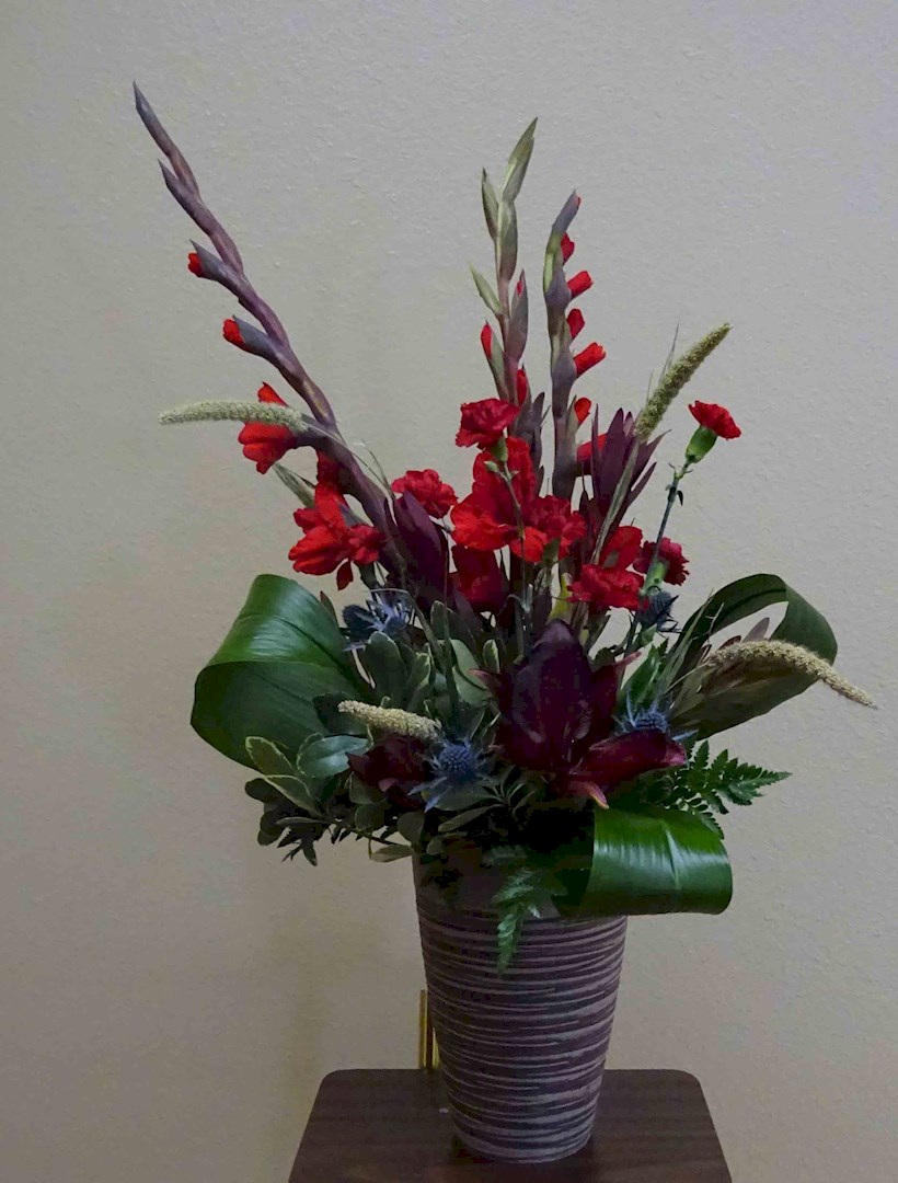 Flowers from Brett & Susie; Eric, Ty & Family; Erin, Jed & Family; Nate, Nick & Family; Aunt Sandy