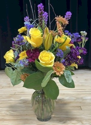 Flowers from Charity, Josh, Gunner, Kort, and Jager McLaughlin