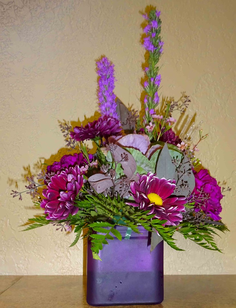 Flowers from Nick, Hallie, Memphis, and Chevy Konst