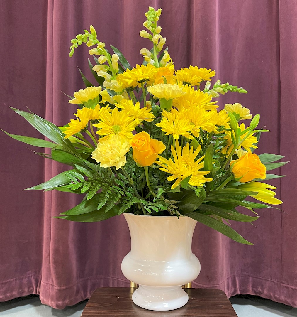 Flowers from Patty, Ken, and Karen and Barry and Heather