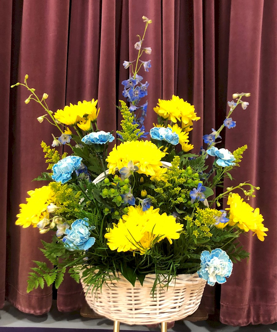 Flowers from The Ellsworth Authority Board of Directors: Scott, Pat, Glen, David, and Lynn