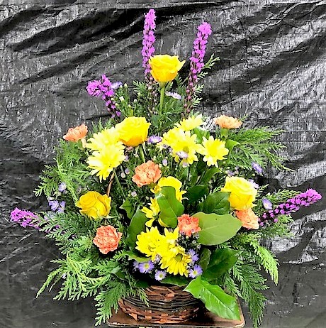 Flowers from Jerry Roseth; Chad and Paulette Ramsey; and Carrie and Dustin Lurz