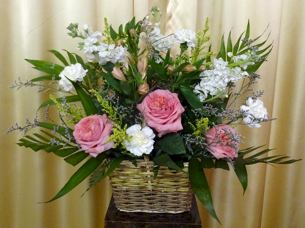 Flowers from Philip Rehab Department