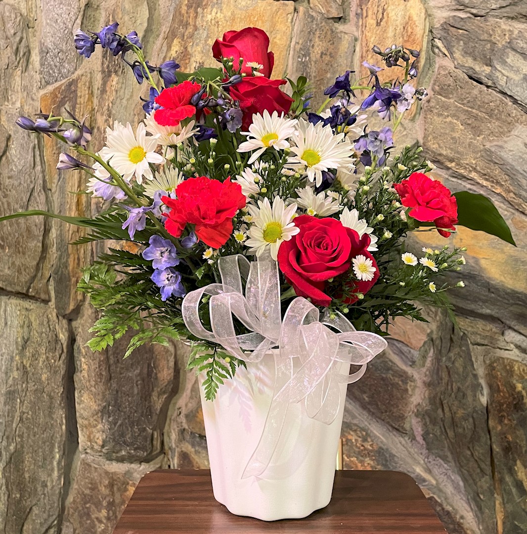 Flowers from Highway Patrol Badlands Squad