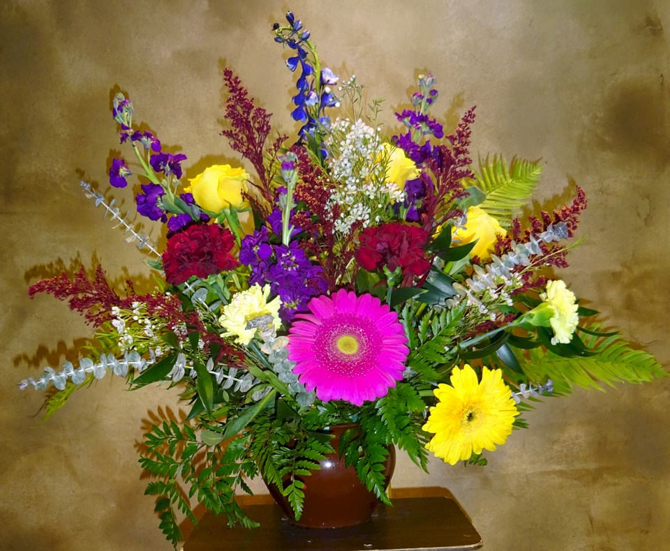 Flowers from Deanna Bergheim and Bob & Harla Schofield