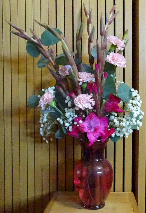 Flowers from O'Connell Construction - Glenn, Rita, and Trace