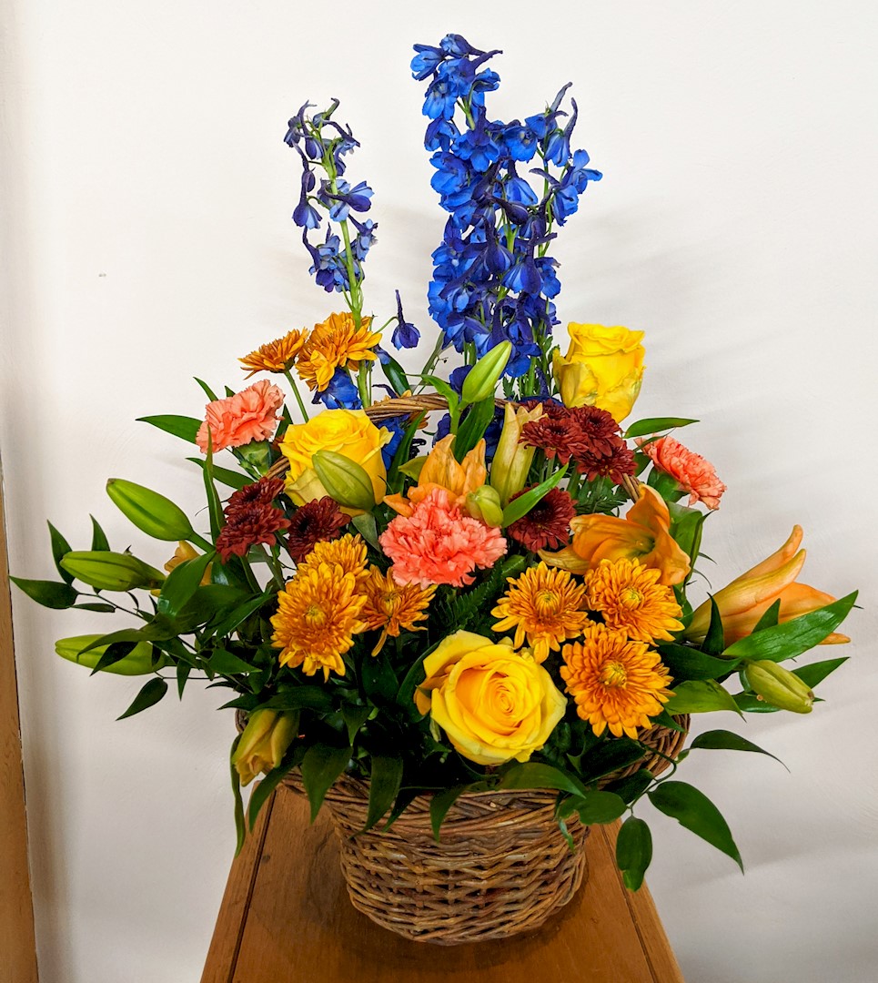 Flowers from Jim, Marjorie, and family