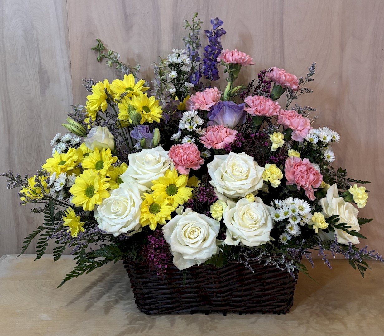 Flowers from Laurel Nemec; Randy and Holly Nemec and Family; Terry Nemec and Family; Rick and Sue Nemec and Family; Becky and Rob Thompson and Family; and Todd and Barb Larson and Family