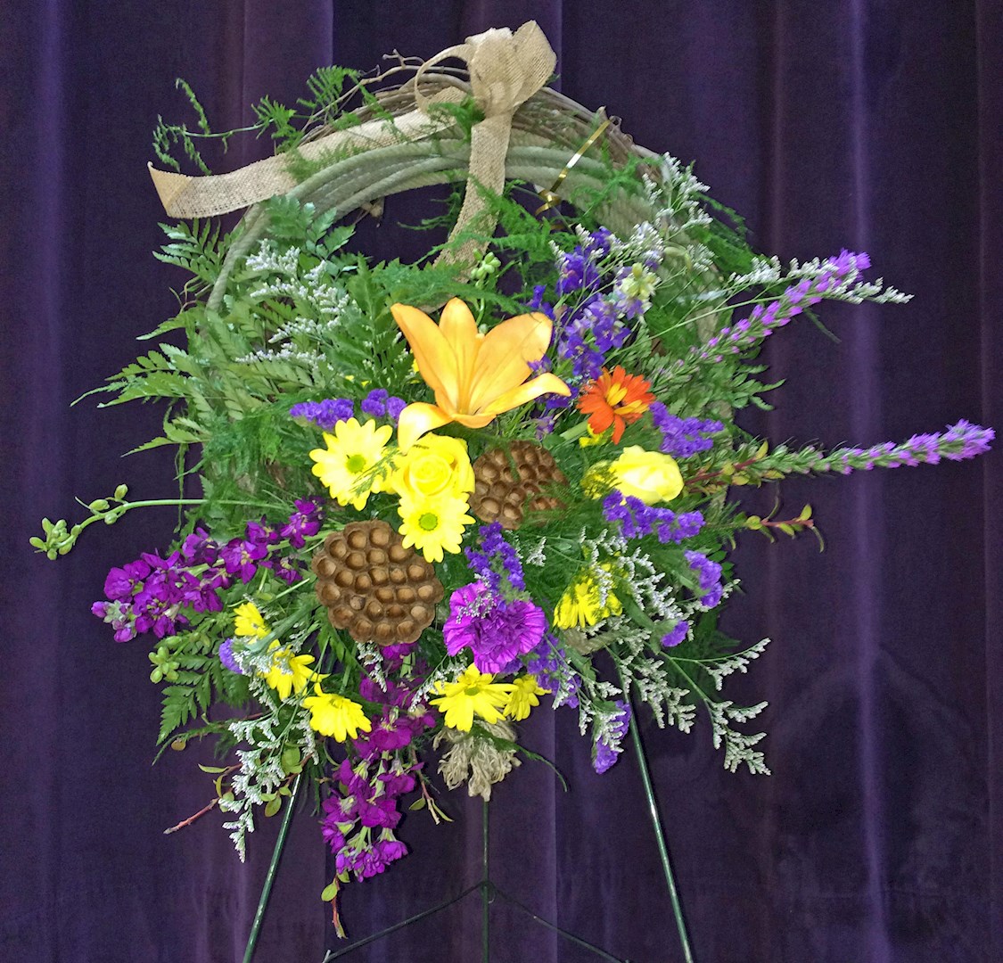 Flowers from Ben, Wanda, and Family