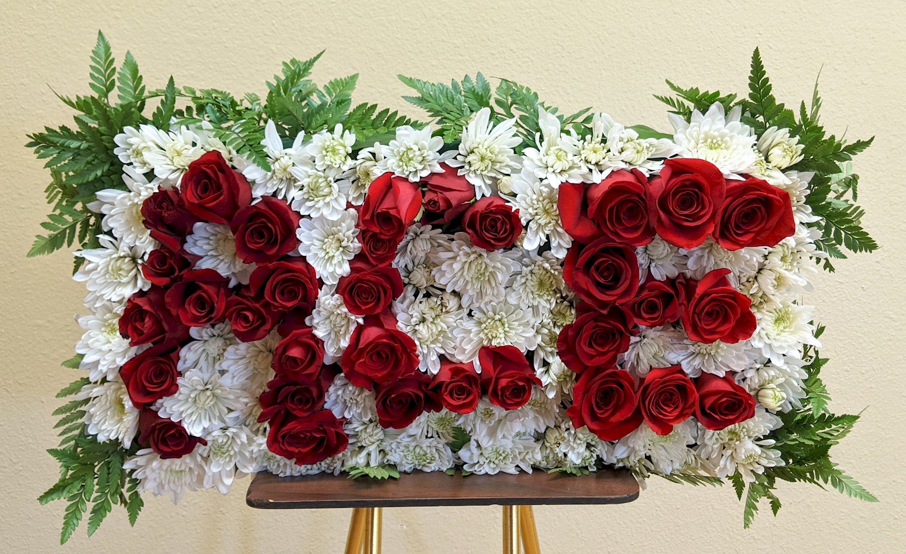 Flowers from Tyler and Angel Nemec; Ernie and Lauren Nemec; and all Families