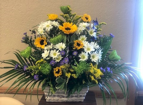 Flowers from Brian, Lynley, Noah, and Lucas