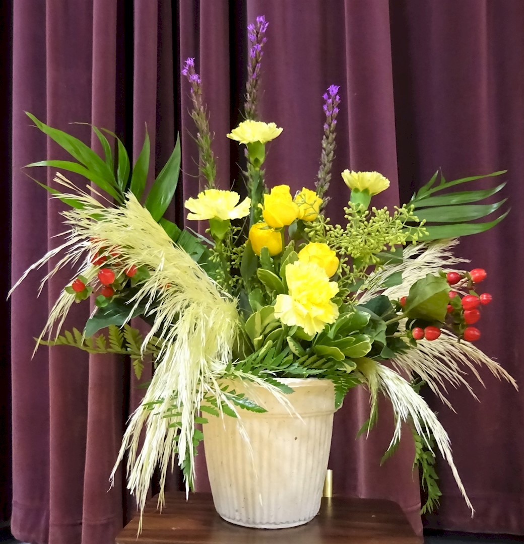 Flowers from Jamie, Christy, and Family