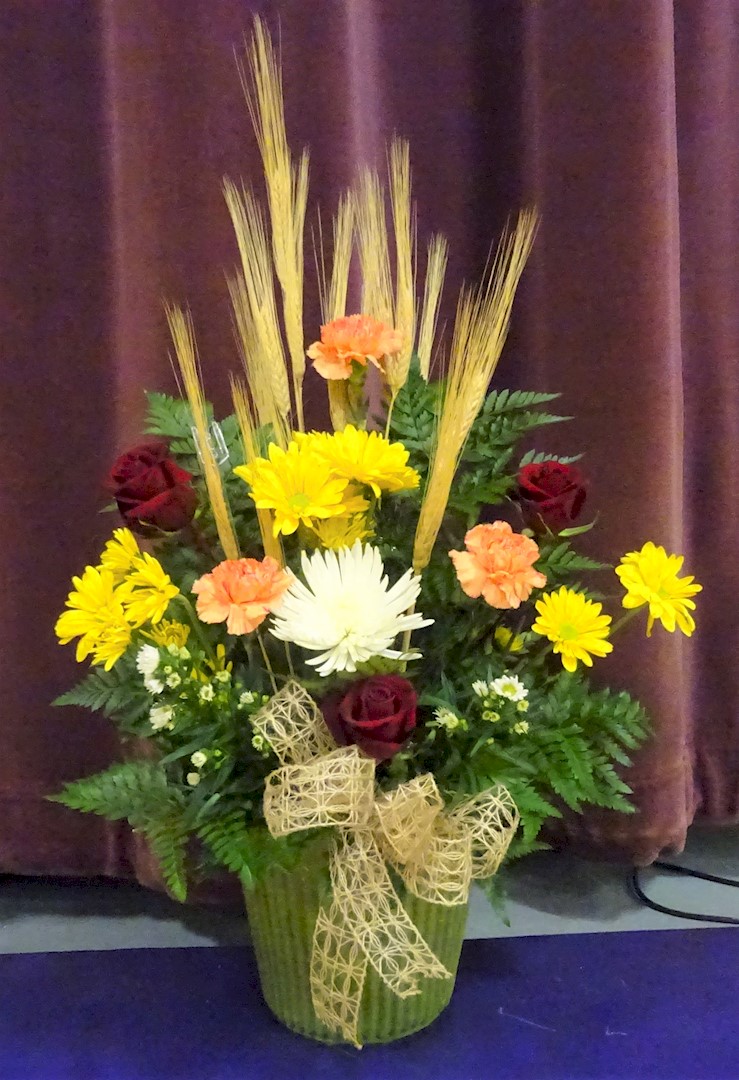 Flowers from Frank and Shawn Kros