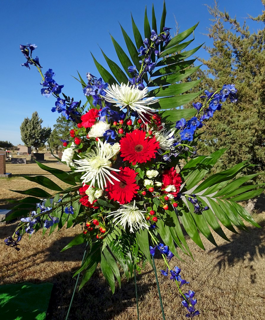 Flowers from Your loving Children and Grandchildren