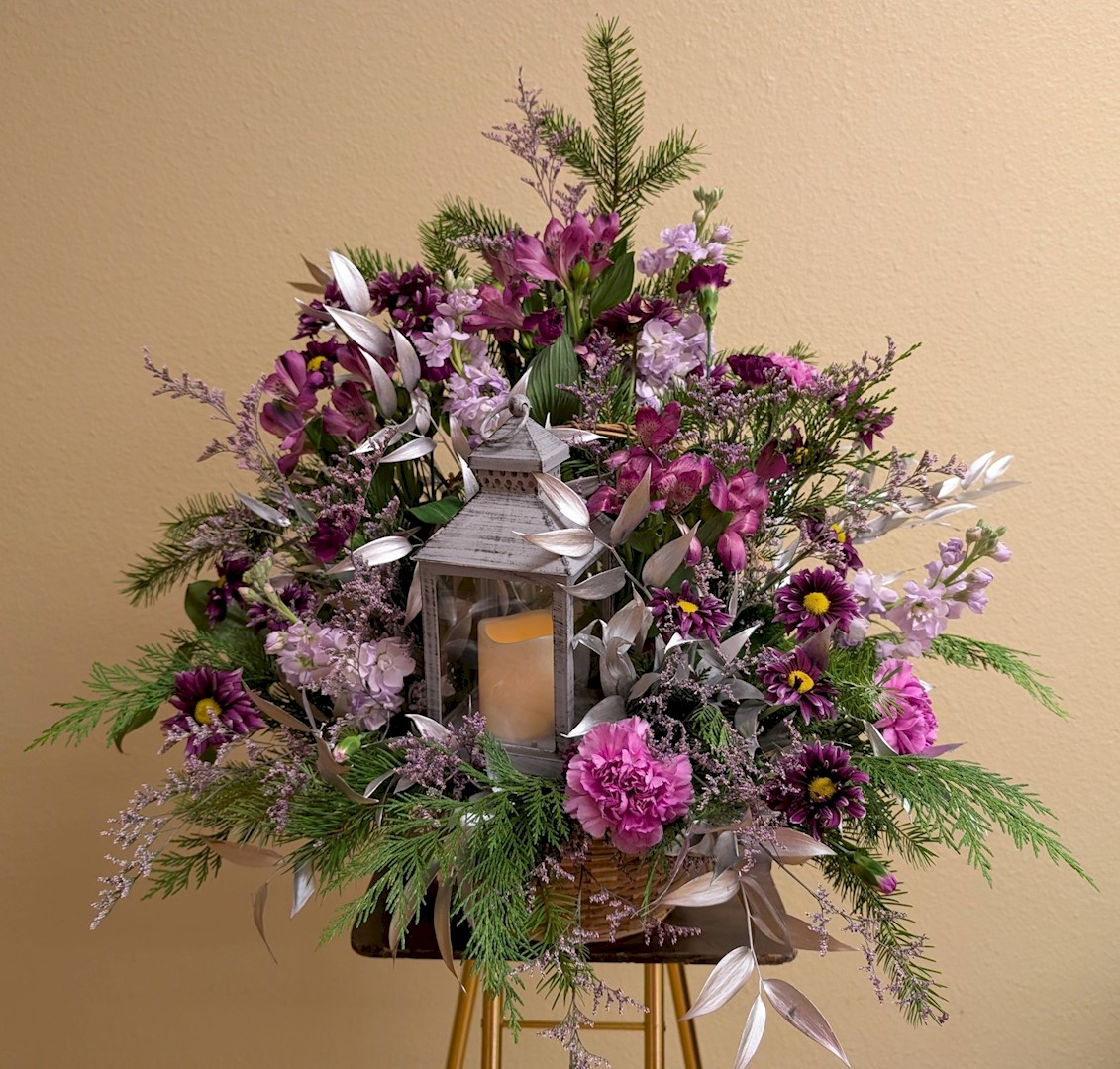 Flowers from Mila J, Anna, Mila B, and Lucy