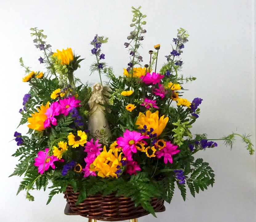 Flowers from Wendy, Peter, John, Richard, Joey, Patrick, Chris, and Families