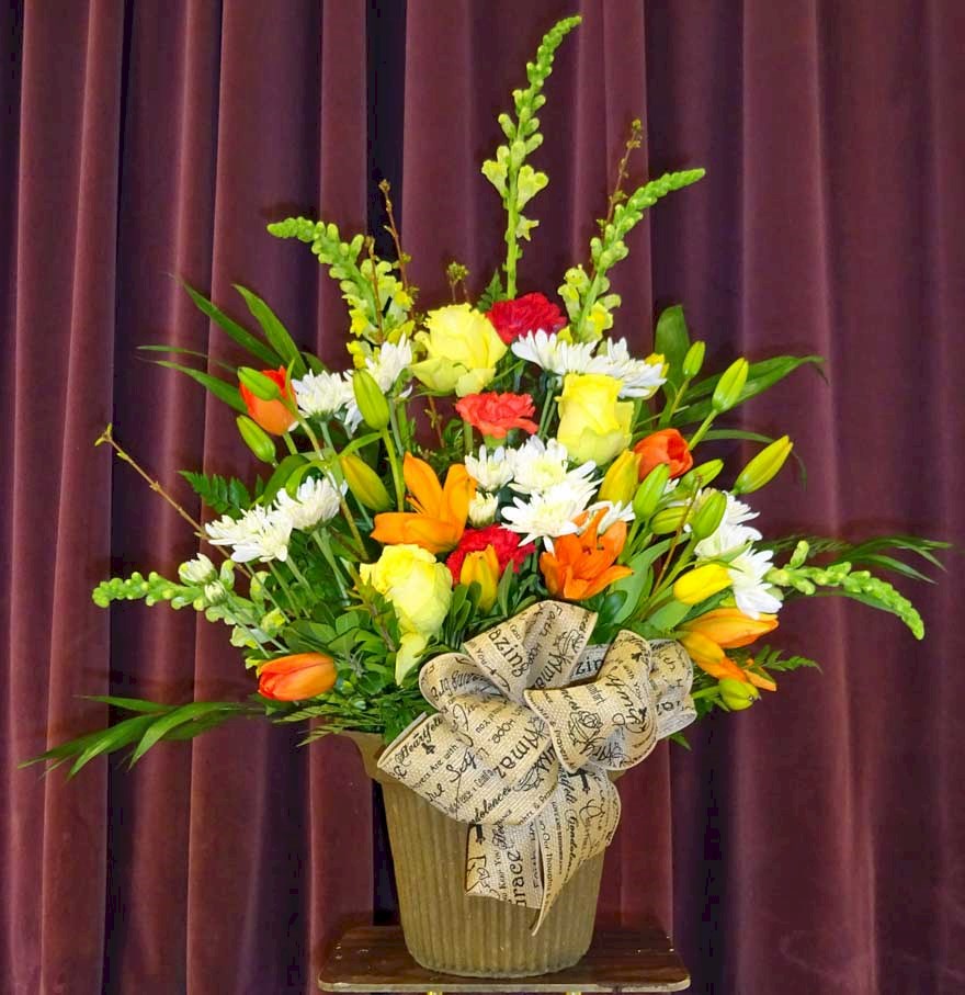 Flowers from Alan and Christina