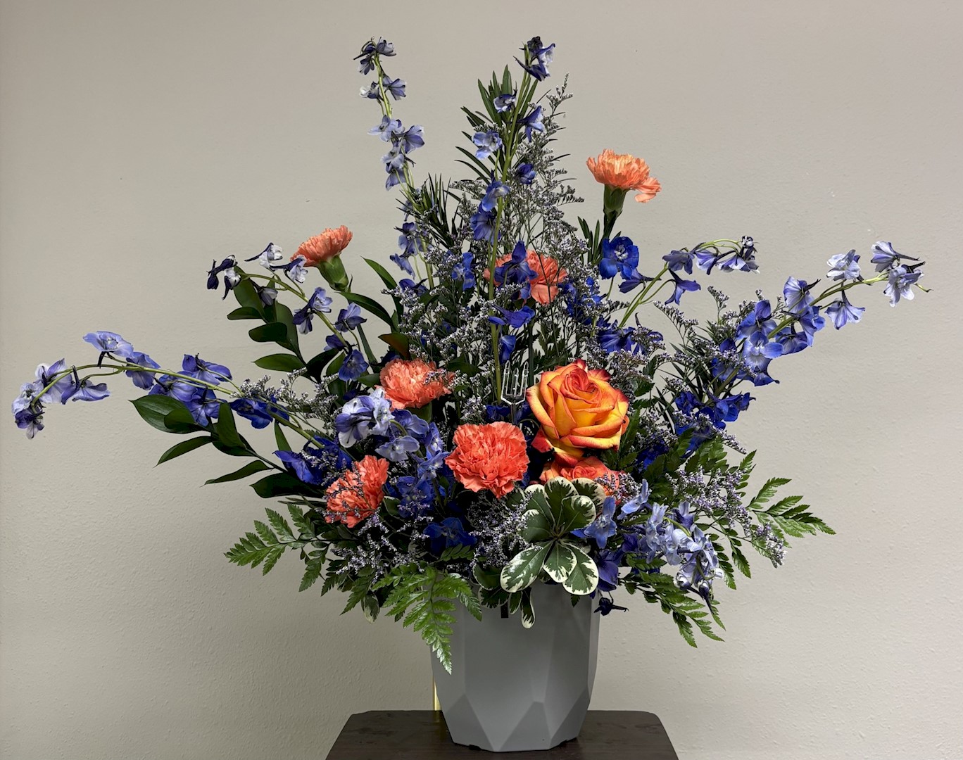 Flowers from Sherry Baker Glur; Lori Baker; and Patrick Baker
