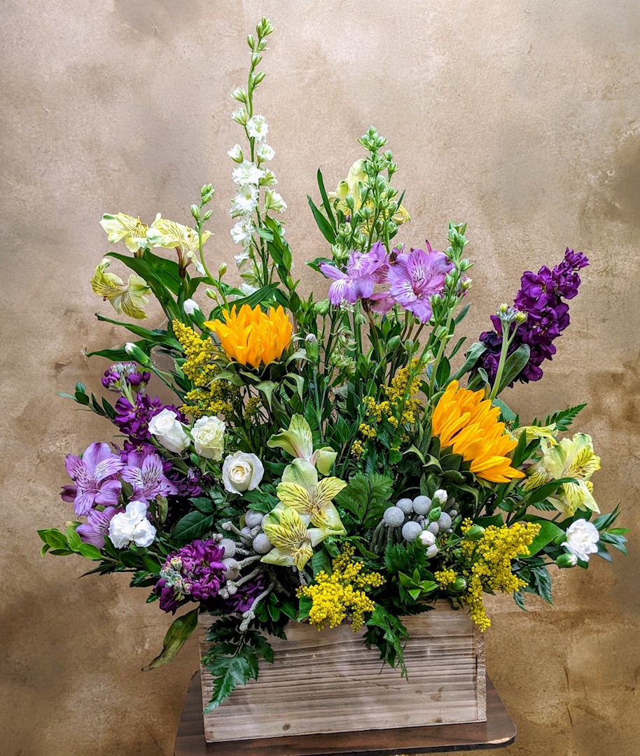 Flowers from John, Julie, and Families