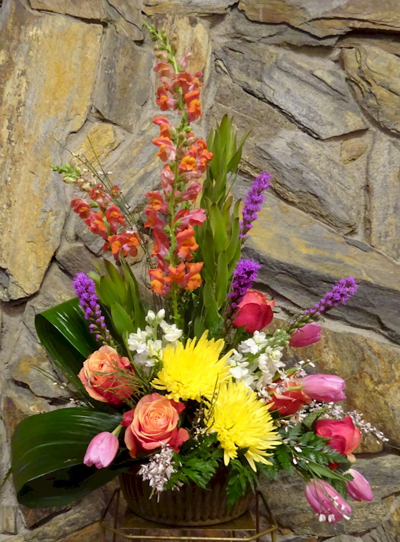 Flowers from Bob, Donna, Frank, Sue, and Tom