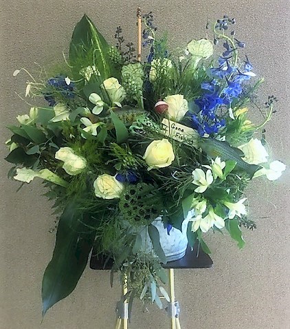 Flowers from Joe Leach and Donald Metcalf