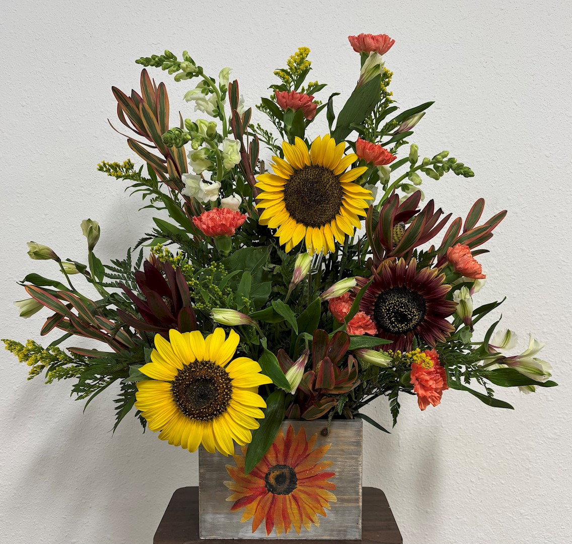 Flowers from Philip Livestock Auction