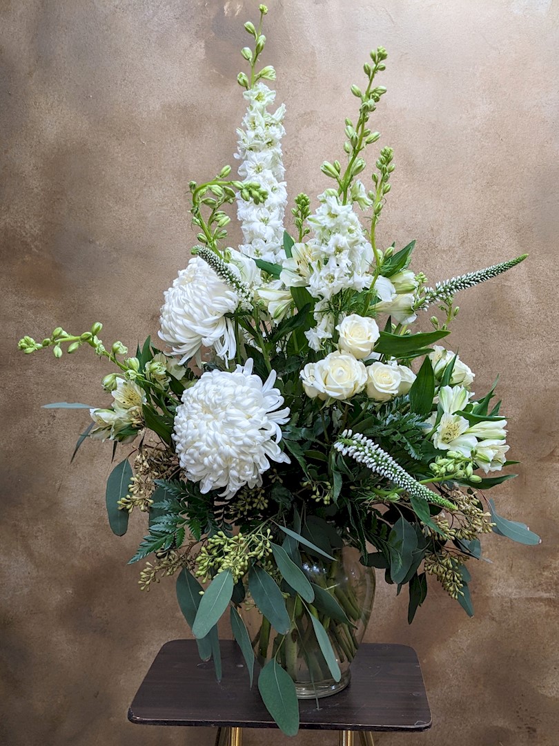Flowers from Kathy Whisler; Mark and Nancy Whisler; and Greg and Regina Whisler