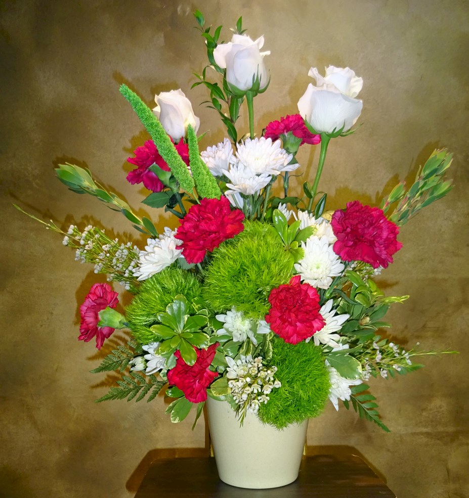 Flowers from Jerard, Faye, and Clayton