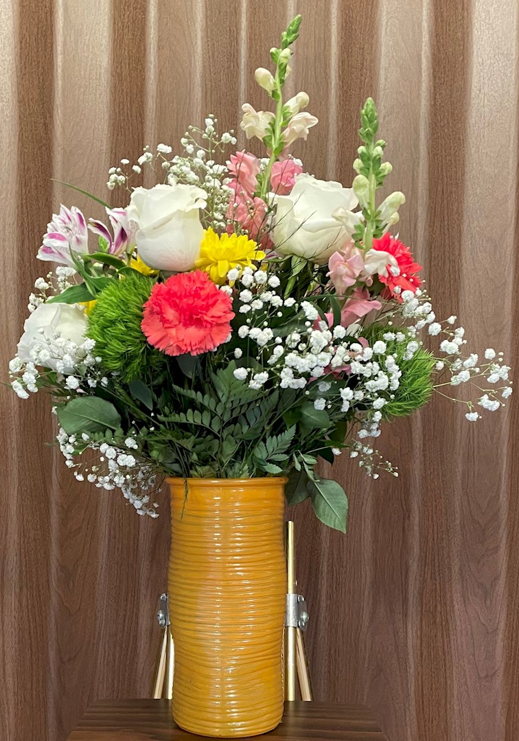 Flowers from Jem and Kelly Kjerstad
and Family