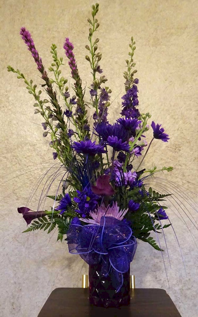 Flowers from Wall Building Center - Darwin & Betty Haerer and Dar & Lisa Haerer