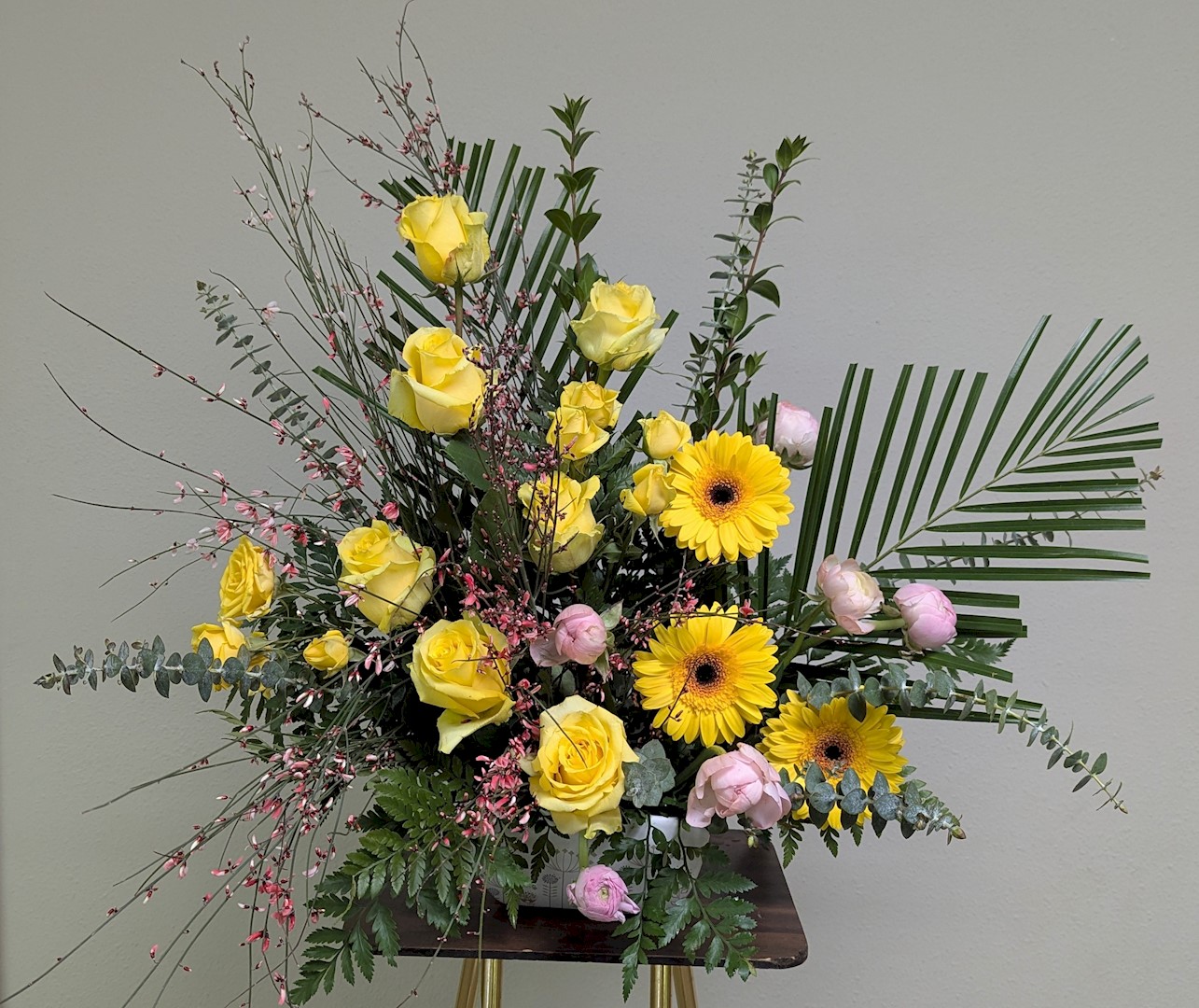 Flowers from Kay, Judy, Pam, Mary Lou, and Families