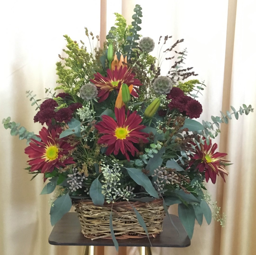Flowers from Shayne, Heidi, and Girls