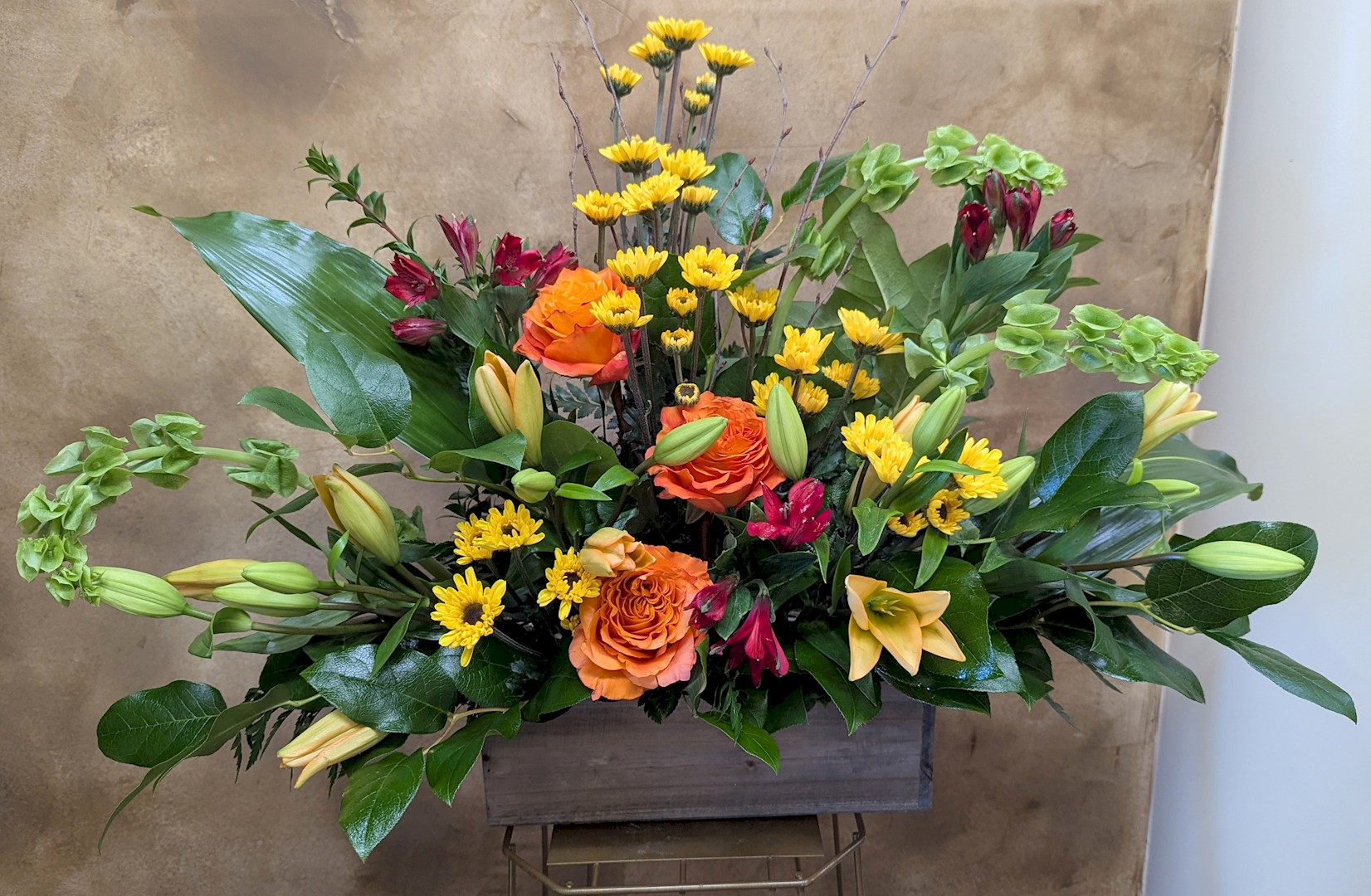 Flowers from The Rock Family - Jim and Kathy; Brandon, Sanna, and Family; Brice and Family; and Bailey, Preston, and Family