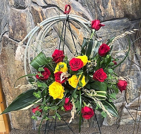 Flowers from Mike, Tracy, Jaxon, and Jhett