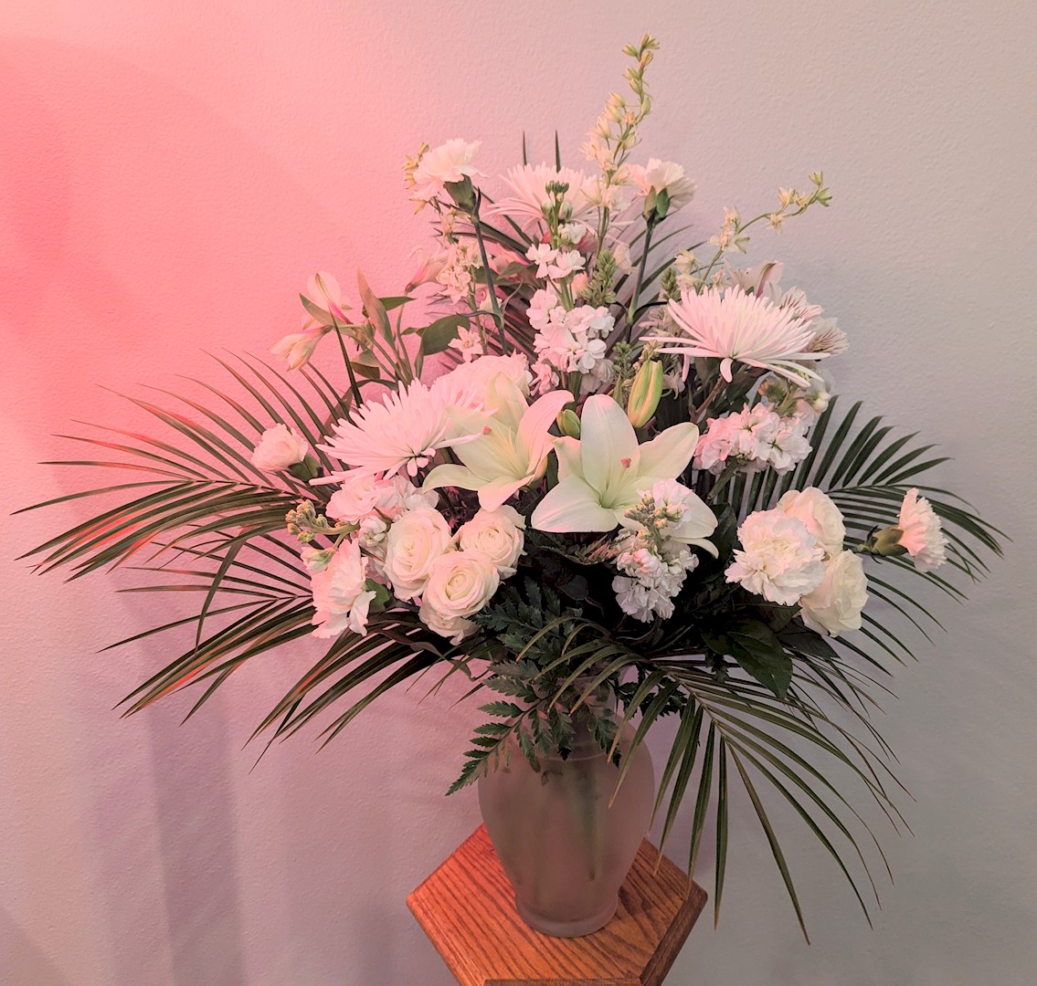 Flowers from David and Cindy Luxem