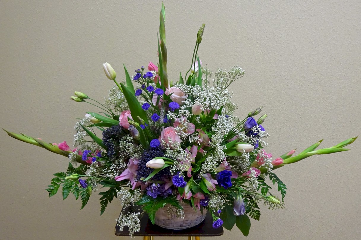 Flowers from Uncle Irving, Aunt LeAnne Jordan, and Family