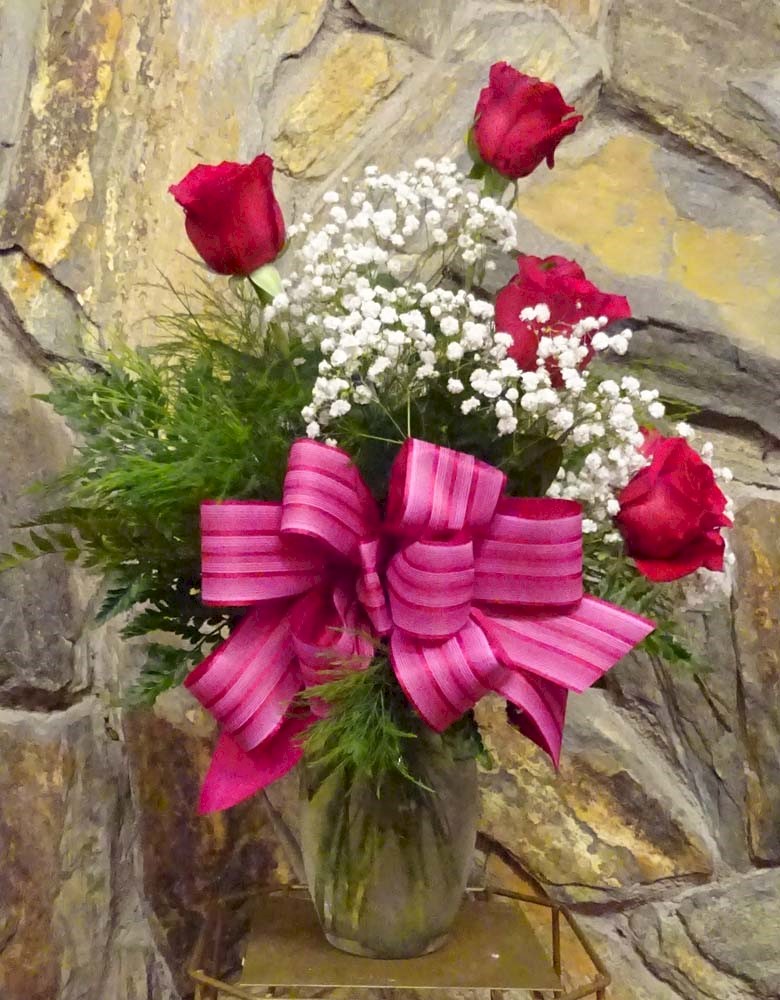 Flowers from Becky, Aimee, Jenna, Katie, Krystle and Sarah