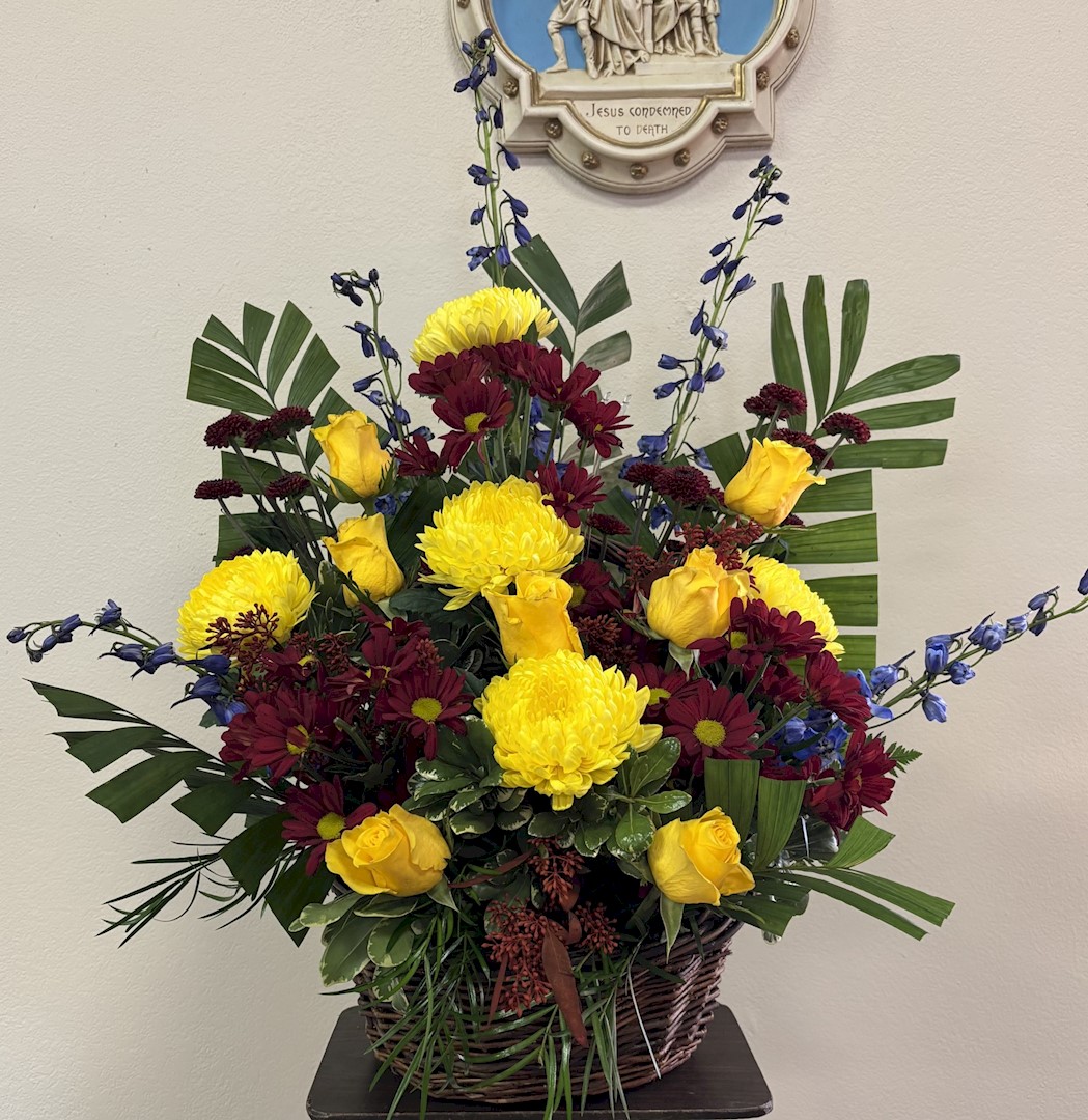 Flowers from Cheryl, Debbie, and Families