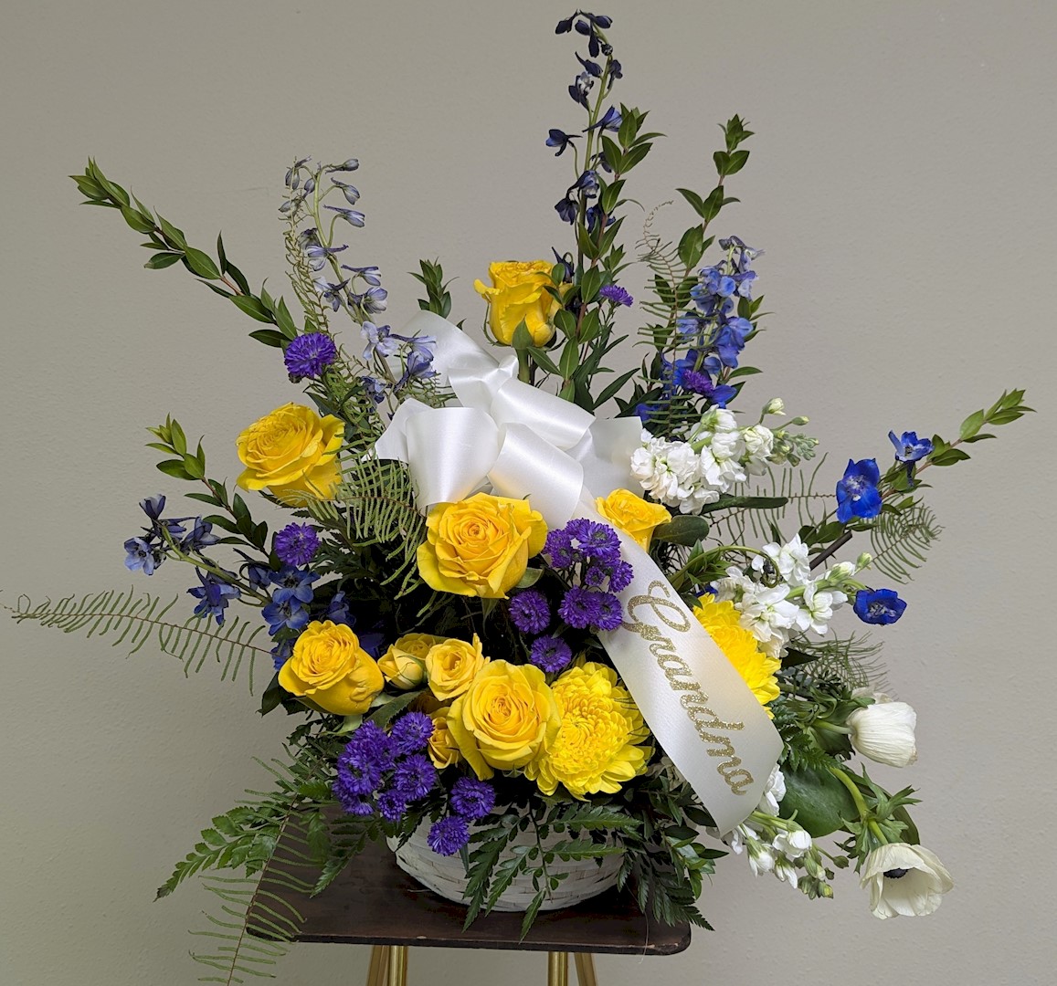 Flowers from Family - "Grandma" - Kenny, Luke, and Caleb