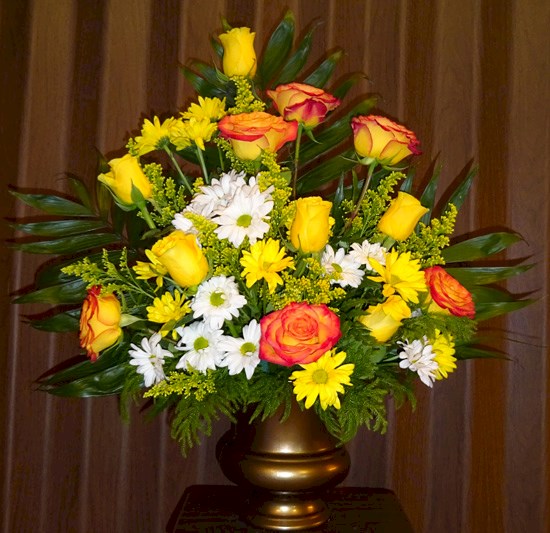 Flowers from Loy Hamm, Bill Hamm Family, Jo Otto Family, and Pat Bouman Family