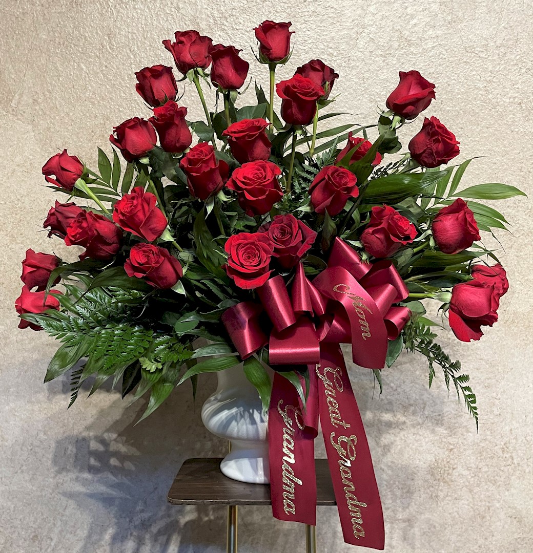 Flowers from Family - "Mom" "Grandma" "Great-Grandma"