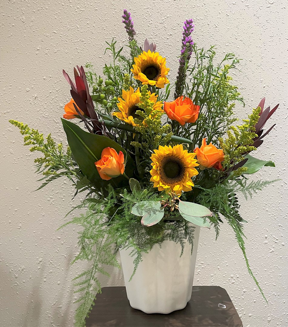 Flowers from Don, Debbie, and Steakhouse Employees