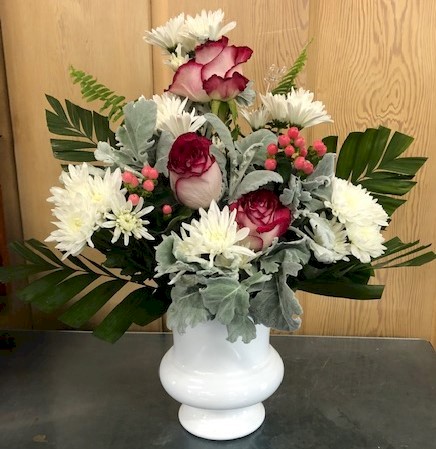 Flowers from Cardiac Rehab 