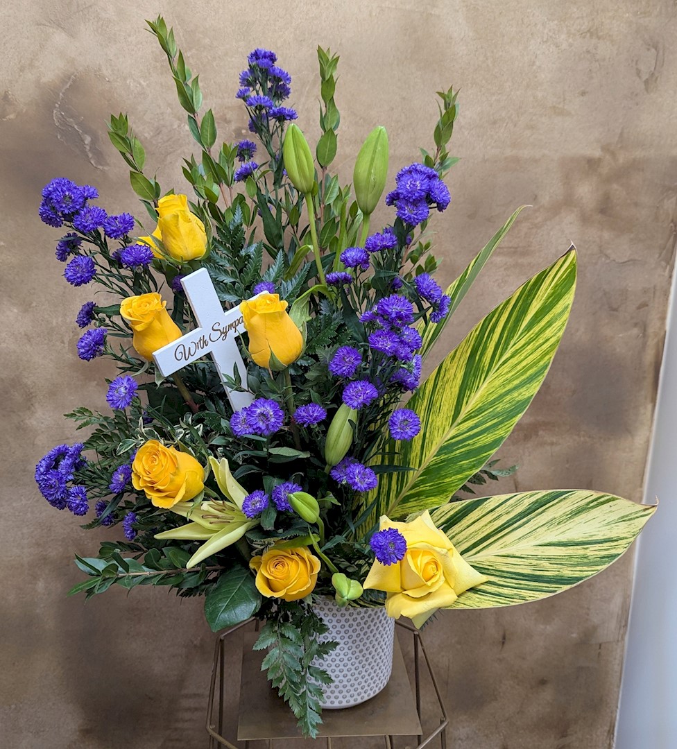 Flowers from Schofield Trucking - Jordan and Anita and Dale Trucking - CJ and Pam