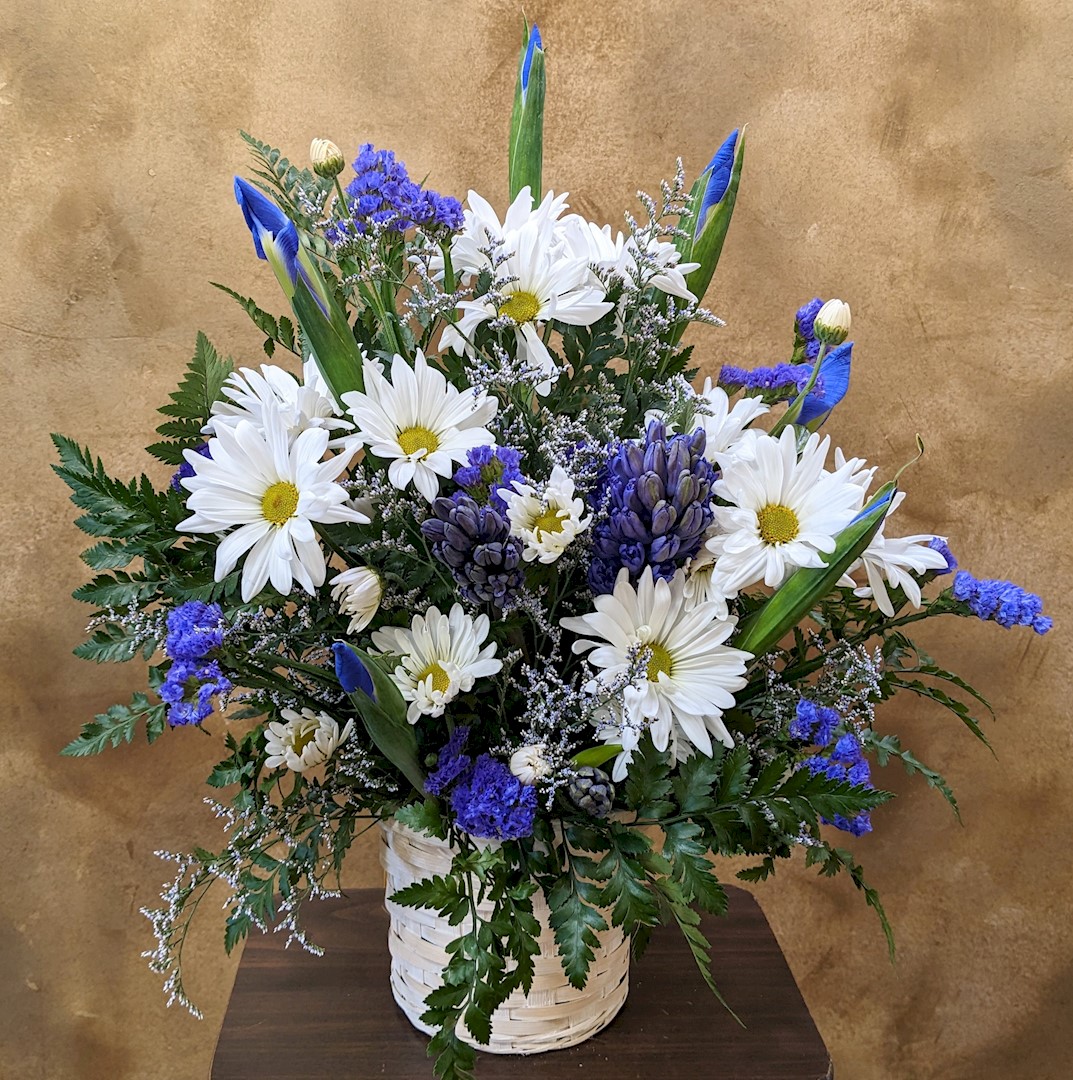 Flowers from Byron and Peggy Parsons and Molly, Brennen, and Families