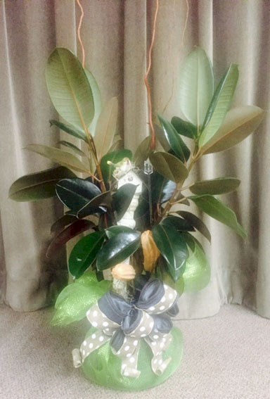 Flowers from Nikki, Johanna, Erica, and Jessie