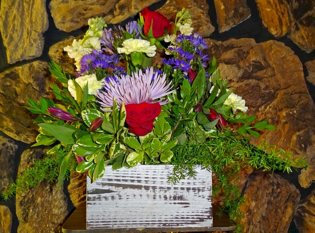 Flowers from Terry and Deb Kezar